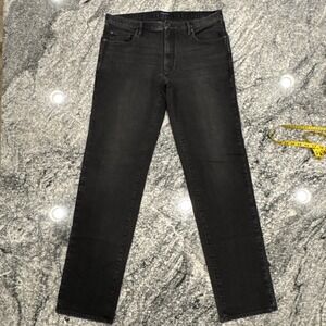 Proper Cloth Jeans Mens 36x35 Black Denim Jeans Great‎ Shape #998